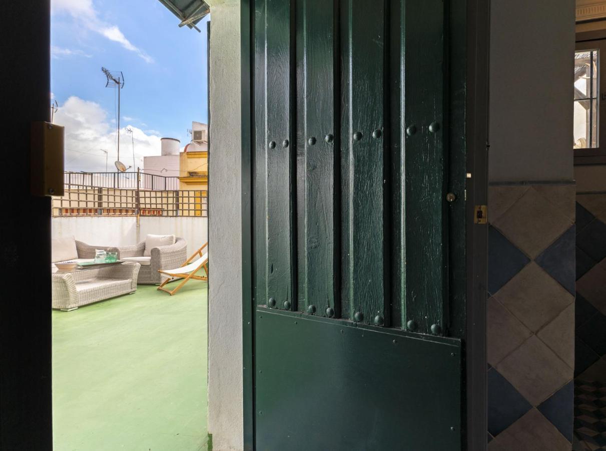 Ferienwohnung Champion Duplex Terrace And Garage Old Town 6 Pax Sevilla Exterior foto